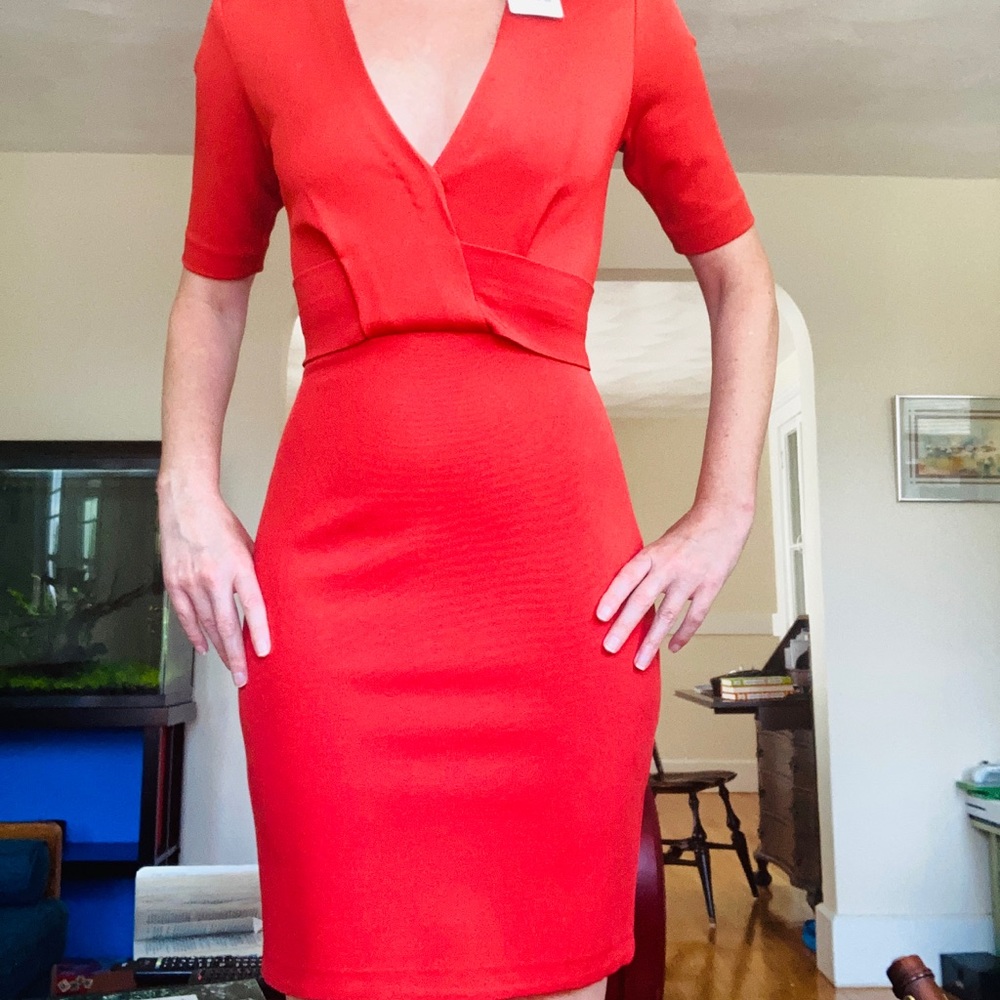 Reiss brand new red dress